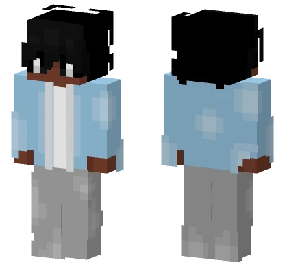 Brown Haired Adventurer Minecraft skin