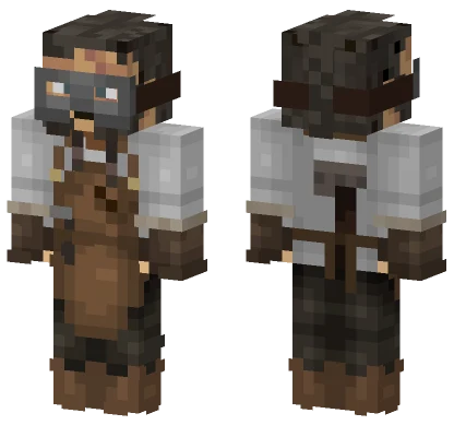 Brown Haired Archer Minecraft skin