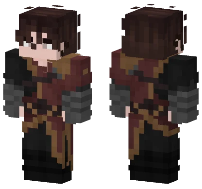 Brown Haired Boy Minecraft skin