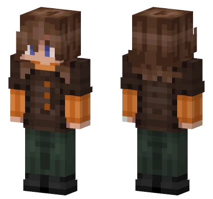 Brown Haired Boy Minecraft skin