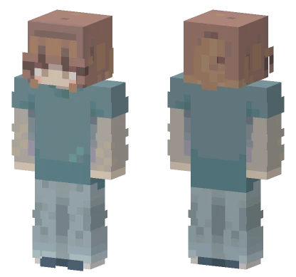Brown Haired Boy Minecraft skin