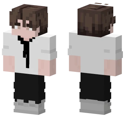 Brown Haired Boy Minecraft skin