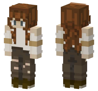 Brown Haired Boy Minecraft skin