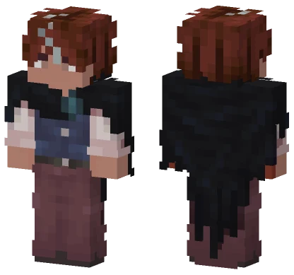 Brown Haired Girl Minecraft skin