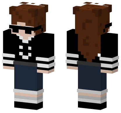 Brown Haired Girl Minecraft skin