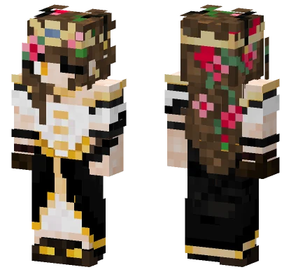 Brown Haired Girl Minecraft skin
