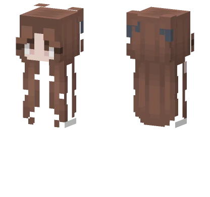 Brown Haired Girl Minecraft skin