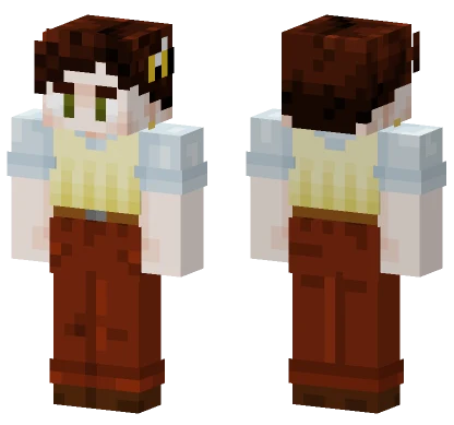 Brown Haired Girl Minecraft skin