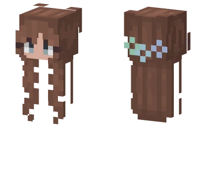 Brown Haired Girl Minecraft skin