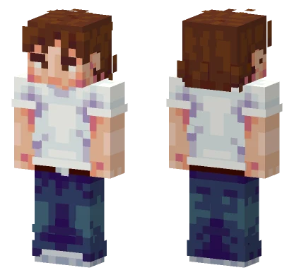 Brown Haired Kid Minecraft skin