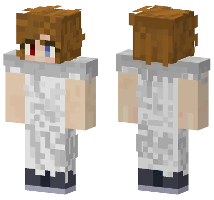 Brown Haired School Uniform Minecraft skin