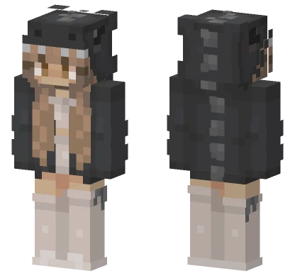 Brown Haired School Uniform Minecraft skin