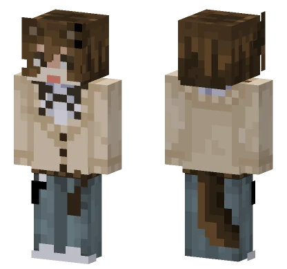 Brown Haired Schoolboy Minecraft skin