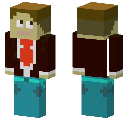 Brown Hat Boy Minecraft skin