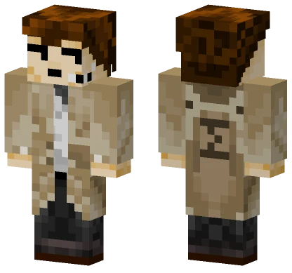 Brown Hat Boy Minecraft skin