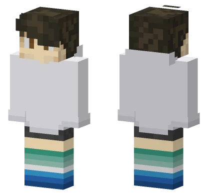 Brown Hat Boy Minecraft skin