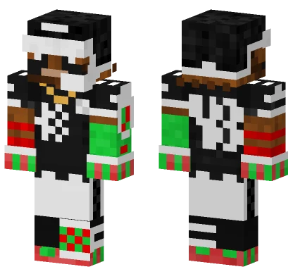 Brown Hat Character Minecraft skin
