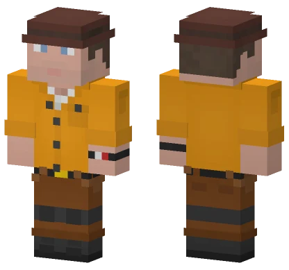 Dr Alan Grant Minecraft skin