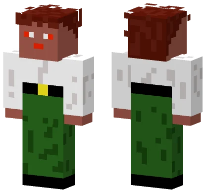 Brown Hat Farmer Minecraft skin