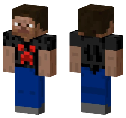 Brown Hooded Figure Minecraft skin