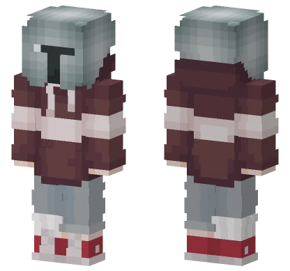 Brown Hoodie Minecraft skin