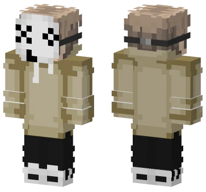 Brown Hoodie Boy Minecraft skin