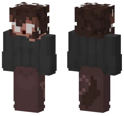 Brown Hoodie Guy Minecraft skin