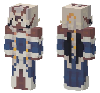 Selena's Blue Robes Minecraft skin