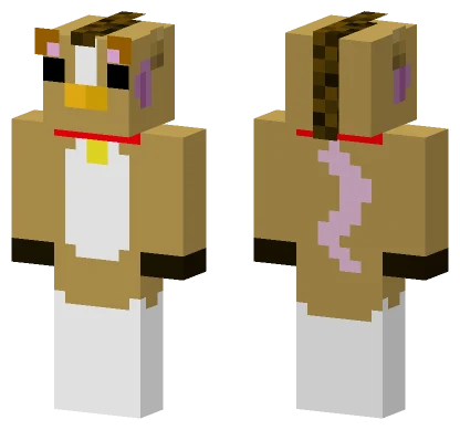 Brown Horse Character Minecraft skin