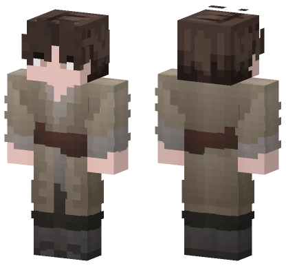 Brown Jacket Boy Minecraft skin