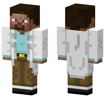 Brown Jacket Steve Minecraft skin