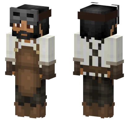 Brown Leather Explorer Minecraft skin