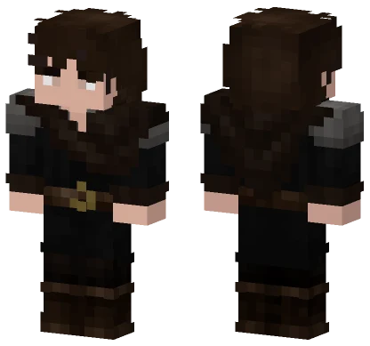 Brown Leather Outfit Minecraft skin
