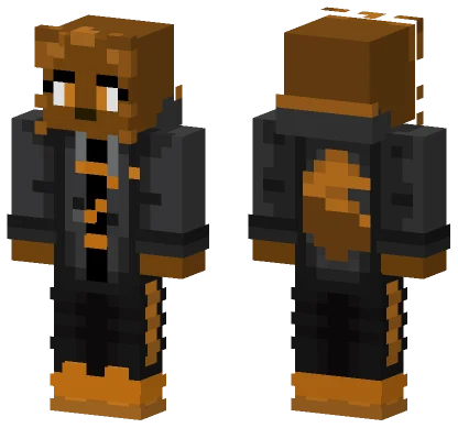 Brown Light Foxy Minecraft skin
