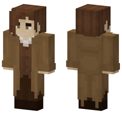 Brown Monkey Minecraft skin