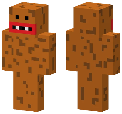 Brown Monster Skin Minecraft skin