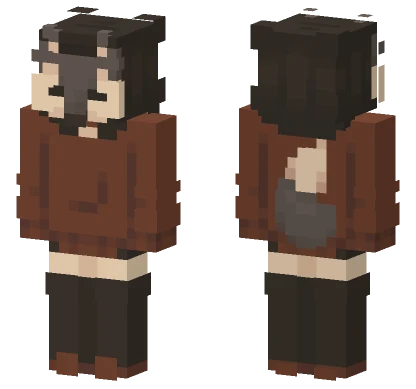 Brown Outfit Minecraft skin