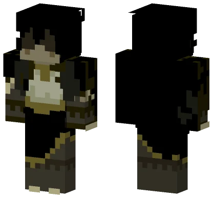 Cerulean Forsaken Robes Minecraft skin