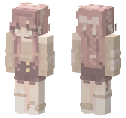 Brown School Uniform Minecraft skin