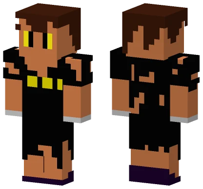Brown Shirt Man Minecraft skin