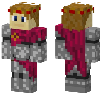 Maroon Prince Minecraft skin