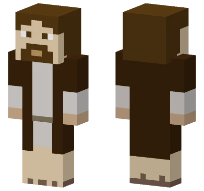 Brown Suit Gentleman Minecraft skin