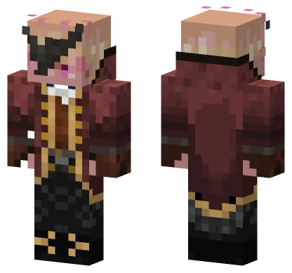 Brown Suit Gentleman Minecraft skin