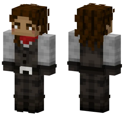 Brown Suit Gentleman Minecraft skin