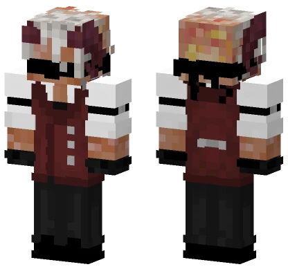 Brown Suit Outfit Minecraft skin