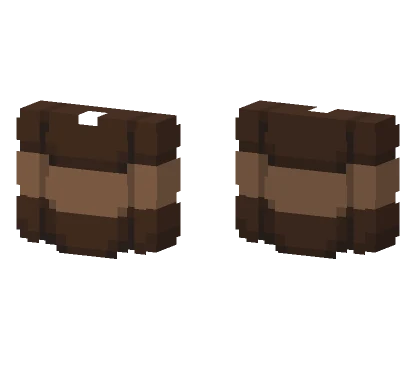 Brown Sweater Light Stripe Minecraft skin