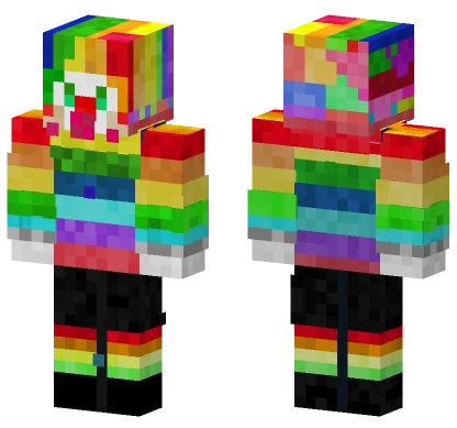 Bryno Rainbow Skin Minecraft skin
