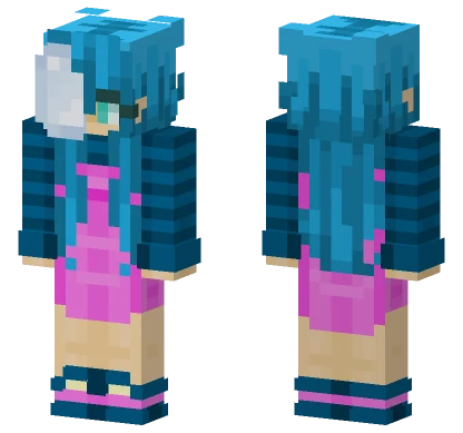 Bubble Hallow Minecraft skin