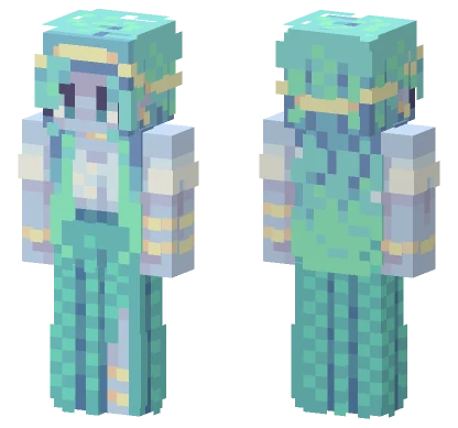 Bubble Nymph RCE Minecraft skin
