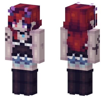 Bubble Pop Electric Minecraft skin